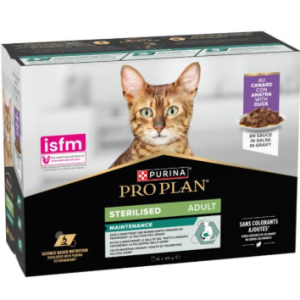 Proplan Cat Umido Busta Multipack Sterilised Anatra 10x85 Gr