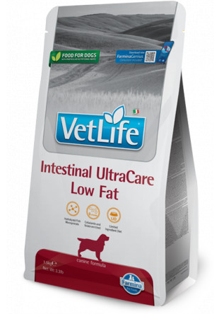 Farmina Vet Life Dog Secco Intestinal Ultracare Low Fat Kg 1,5