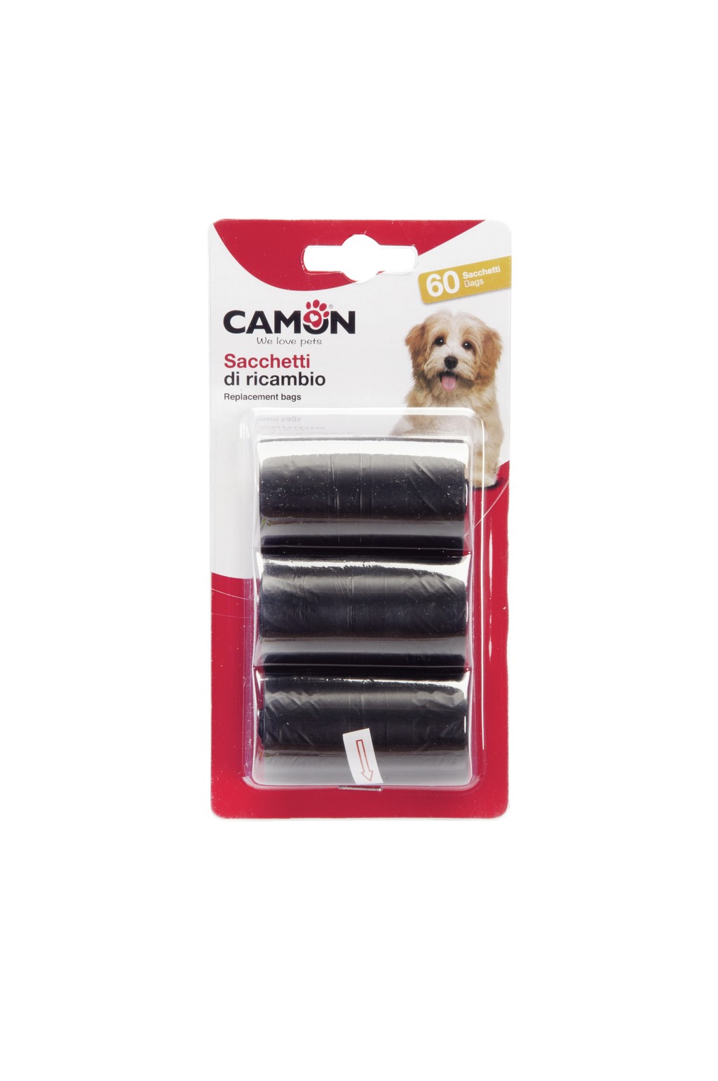 Camon B523/a Sacchetti Neri*3rot.x20sac*10p
