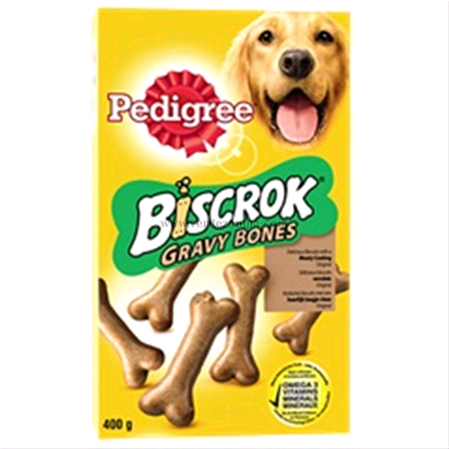 Pedigree Biscrok Gravy Bones Gr 400 - immagine 3