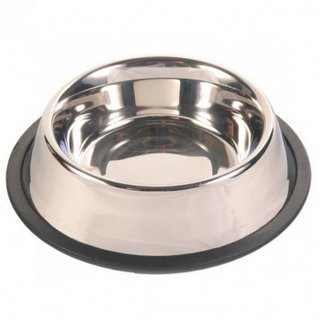 Trixie Tx24841 Ciotola,in Acciaio Inox,0.45l/diam.12cm