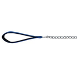 Trixie Tx14033 Guinzaglio A Catena Con Maniglia In Nylon,1.00m/4.0mm,rosso - immagine 2