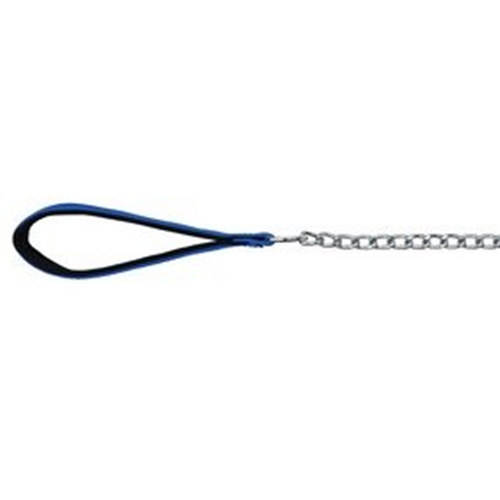 Trixie Tx14033 Guinzaglio A Catena Con Maniglia In Nylon,1.00m/4.0mm,rosso - immagine 3