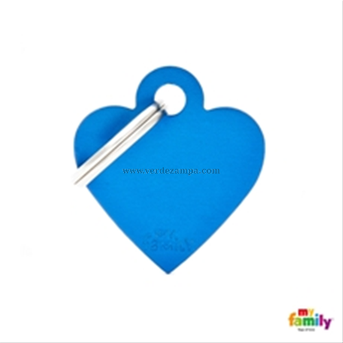 Myfamily Cuore S Alluminio Blu Basic - immagine 3