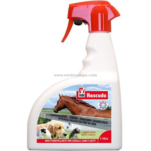 Vebi Rescudo Insettorepellente Cavalli,cane E Gatto Lt 1 - immagine 3