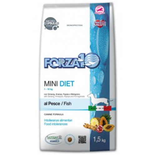 Forza 10 Dog Mono Diet Adult Mini Pesce Kg 1,5 - immagine 3