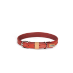 Camon Da096/a Coll. Cuoio Foderato Sint. Cucito C/finiture Cuoio Rosso- 20x500mm - immagine 2