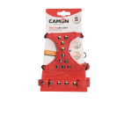 Camon Dc104/b Pet+guinz Similp. C/borchie 15x1200 Red Tg. M - immagine 2