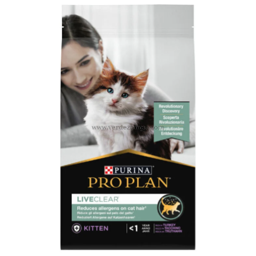 Proplan Cat Secco Kitten Liveclear Tacchino Kg 1,4 Offerta - immagine 3