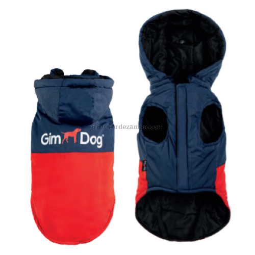 Gimdog Cappottino Crew 60 Cm Blu/rosso - immagine 3