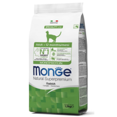 Monge Cat Secco Adult Coniglio Kg 1,5