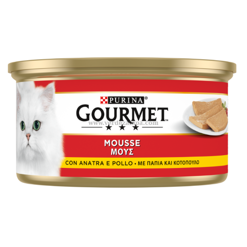 Gourmet Red Mousse Anatra Pollo Gr 195 - immagine 3