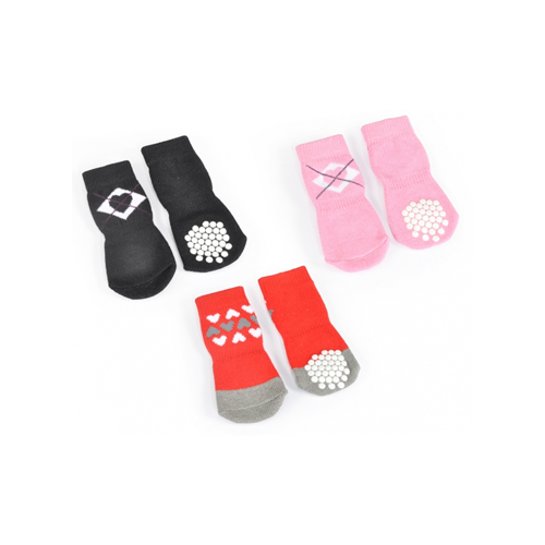 Camon C768/b Calze Pet-rombo Cuore-tg.m - immagine 3