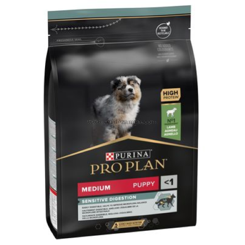 Proplan Dog Secco Puppy Medium Sensitive Digestion Agnello Kg 3