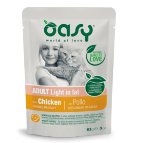 Oasy Cat Busta Adult Light Salsa Gr 85