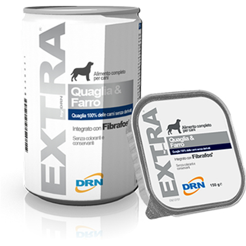 Drn Dog Umido Vaschetta Extra Quaglia E Farro Gr 150 - immagine 3