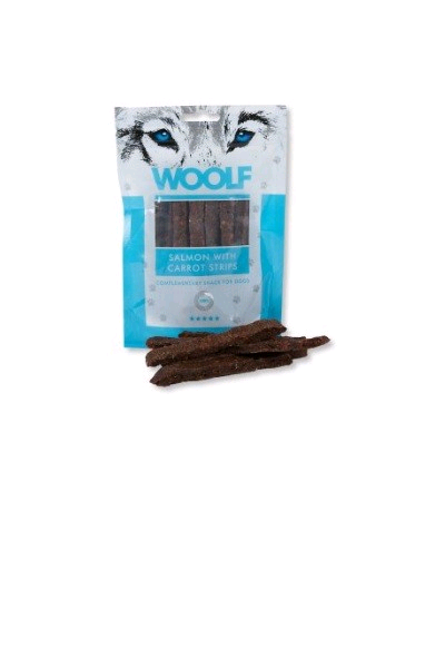 Woolf 1007 Monoproteico Strisce Salmone Carote
