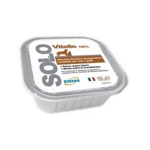Drn Dog Cat Umido Vaschetta Solo Vitello Gr 300