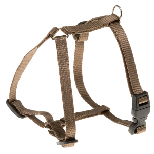Ferplast Pettorina Nylon H Champion S - MARRONE