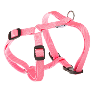 Ferplast Pettorina Nylon H Champion M - ROSA