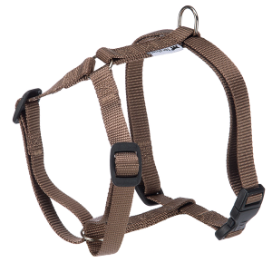 Ferplast Pettorina Nylon H Champion M - MARRONE