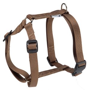 Ferplast Pettorina Nylon H Champion L - MARRONE