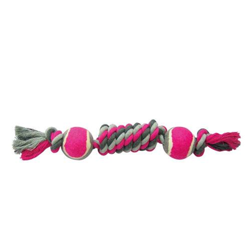 Leopet Palle Da Tennis Con Dummy Centrale In Corda Di Cotone Grigio