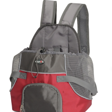 Camon C748/1 Petpocket/zainetto Frontale -rosso- Base28x22cm  - H26~38cm