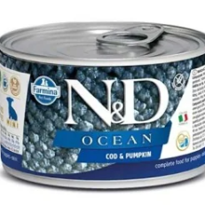 Farmina N&d Dog Umido Lattina Puppy Zucca Gr 140 - 950 OCEAN MERLUZZO ARANCIA