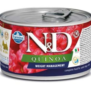 Farmina N&d Dog Umido Lattina 407 Quinoa Weight Management Gr 140