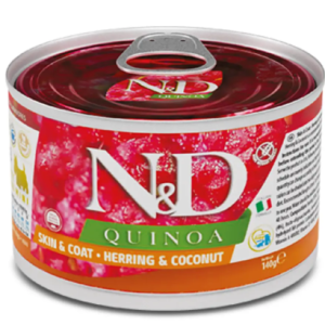 Farmina N&d Dog Umido Lattina 377 Quinoa Aringa Cocco Gr 140