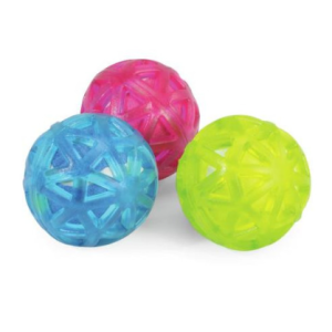 Camon Ad0397 Gioc.cane Palla Tennis,  Ricoperta In Tpr, D.9cm - 3p