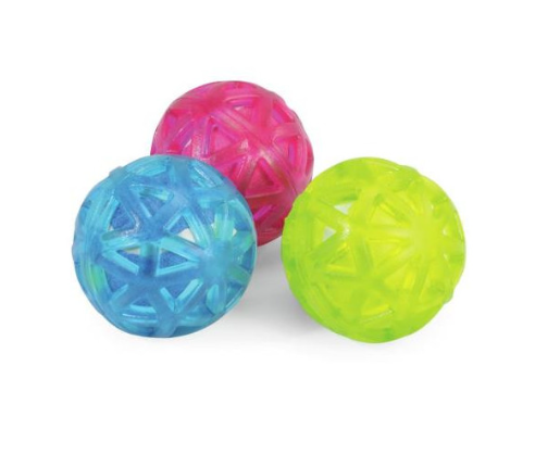 Camon Ad0397 Gioc.cane Palla Tennis, Ricoperta In Tpr, D.9cm - 3p