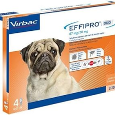 Virbac Effipro Duo 2-10 Kg 4 Pip