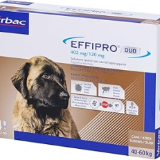Virbac Effipro Duo 40-60 Kg 4 Pip
