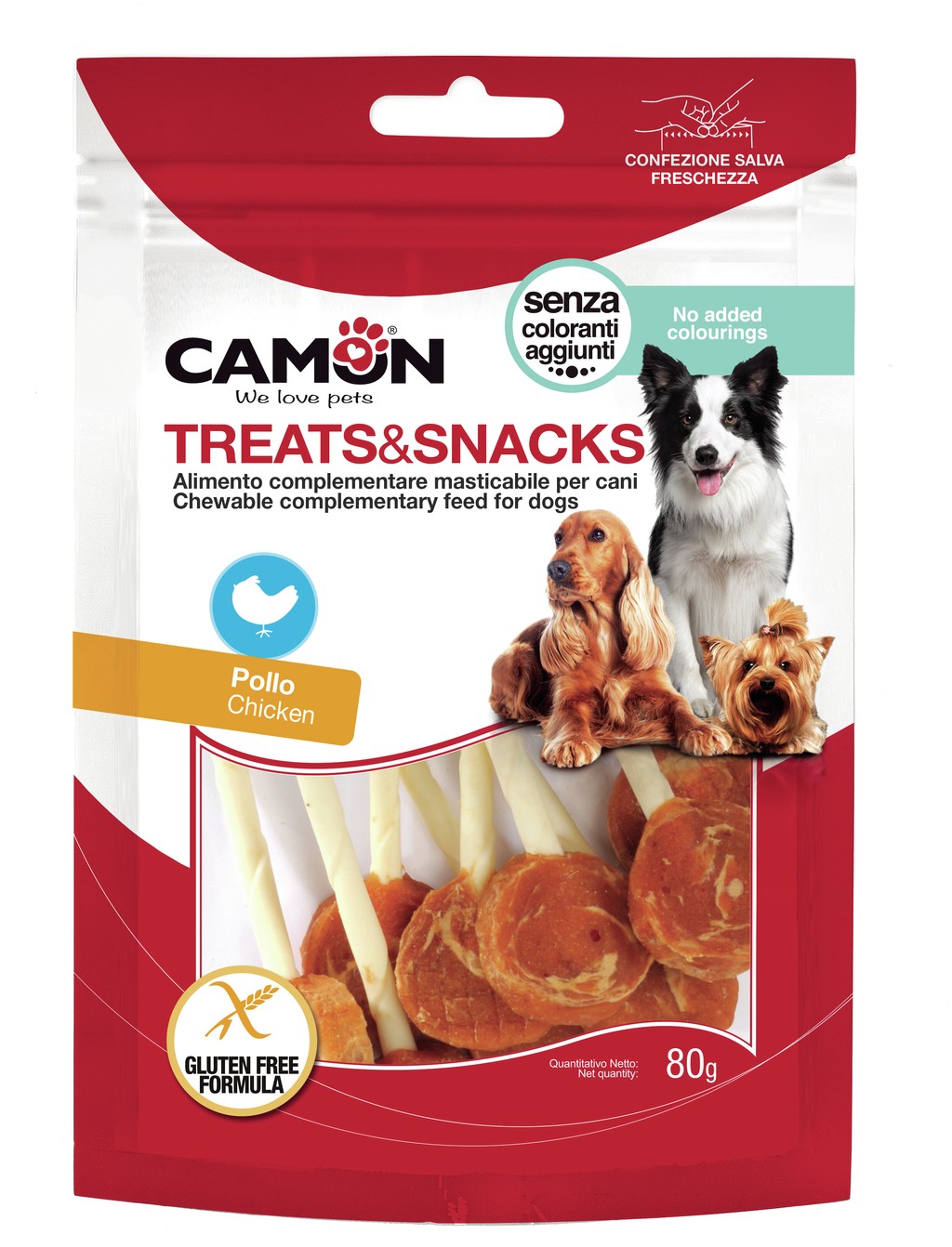 Camon Ae420 Lollipop Al Pollo (80g)