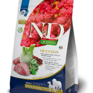 Farmina N&d Dog Secco Adult Med/maxi Quinoa Digestion Agnello Kg 7