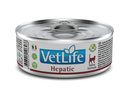 Farmina Vet Life Cat Umido Lattina Hepatic Gr 85