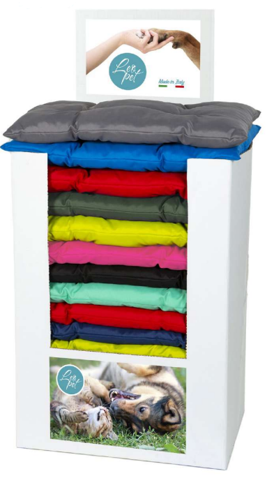 Leopet Cuscino Bomber Display Oxford Tinta Unita 60x85 Cm