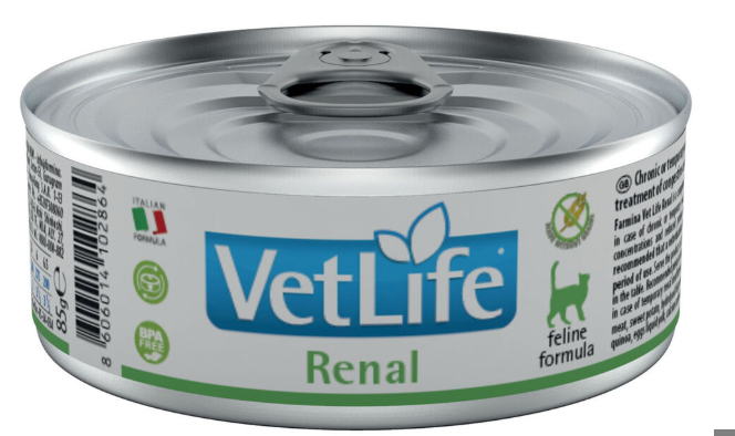 Farmina Vet Life Cat Umido Lattina Renal Gr 85