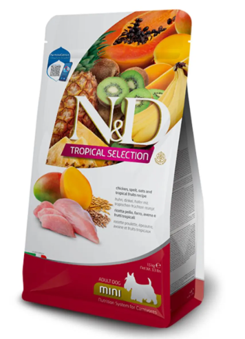 Farmina N&d Dog Secco Tropical Adult Mini Pollo Kg 1,5