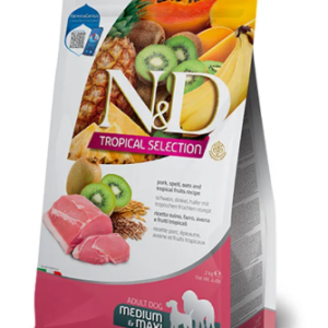 Farmina N&d Dog Secco Tropical Adult Med/maxi Maiale