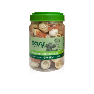 Oasy Snack Dog Osso Masticabile Con Pollo Tg S Gr 350