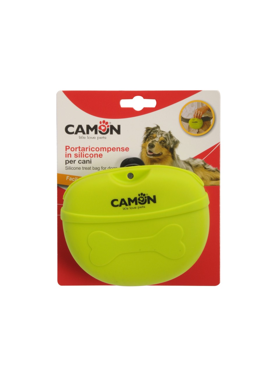 Camon C7530 Portaricompense In Silicone Con Chiusura Magnetica E Gancio