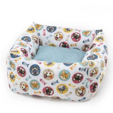 Leopet Cuccia Rodi Quadrata Gatto Multicolor 50x50x20h Cm Cusc. Estr.