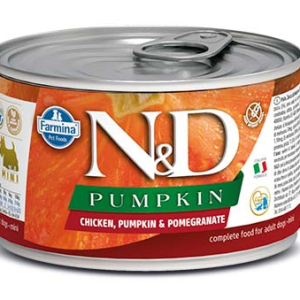 Farmina N&d Dog Umido Lattina Mini Starter Pumpkin Zucca Gr 140 - POLLO MELOGRANO