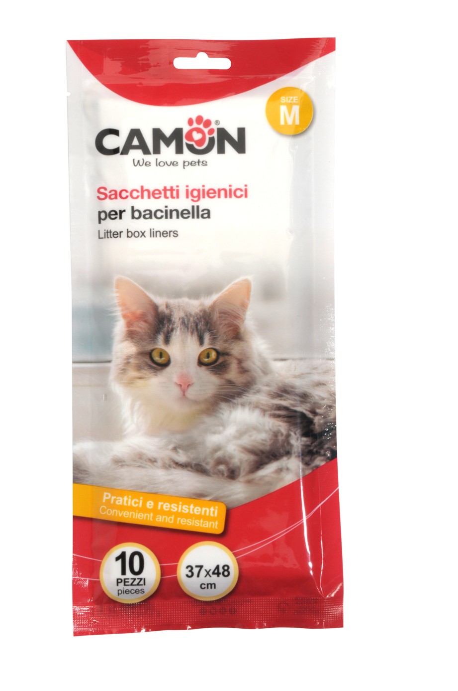 Camon Sacchetti (10p) X Cassetta Igienica, Misura - 6conf.