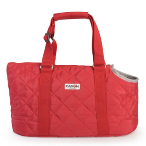 Camon Ca625/a Borsa-trasportino In Poliestere C/maniglie In  Cotone - Colore Rosso - 45x22x26cm