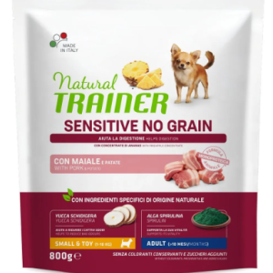Trainer Sensitive Dog Secco Adult Mini No Grain Maiale - GR 800