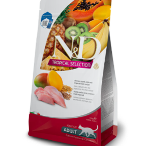 Farmina N&d Cat Secco Tropical Adult Pollo - KG 4+1